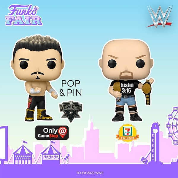 New WWE Pops Revealed During Funko Fair 2021