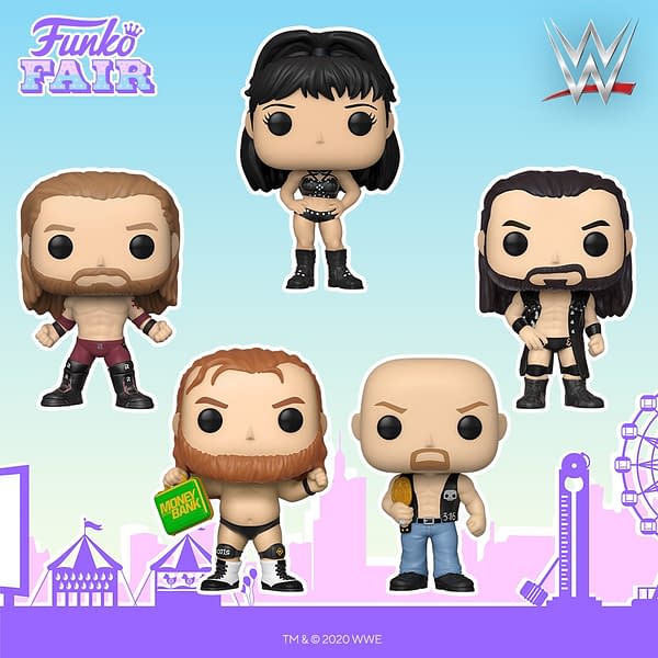 New WWE Pops Revealed During Funko Fair 2021