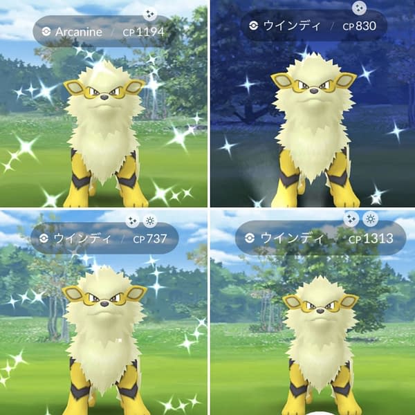 Wild Shiny Arcanine New Details For Pokemon Go Season Of Legends