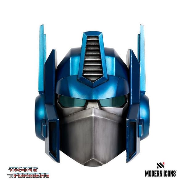 Transformers Optimus Prime Helmet Coming From Hasbro and Modern Icons