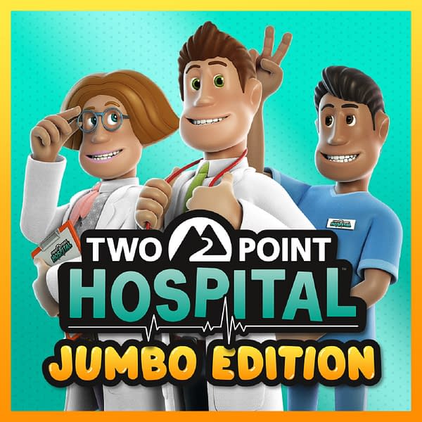 Obtenez tout ce dont vous avez besoin pour gérer un hôpital réussi dans Two Point Hospital: JUMBO Edition.  Gracieuseté de SEGA.