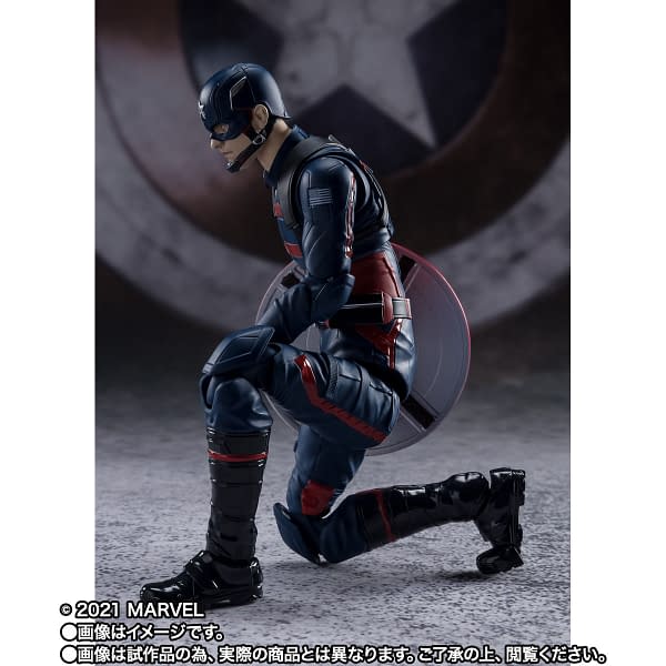 Captain America John Walker Gets New Figure From S.H. Figuarts