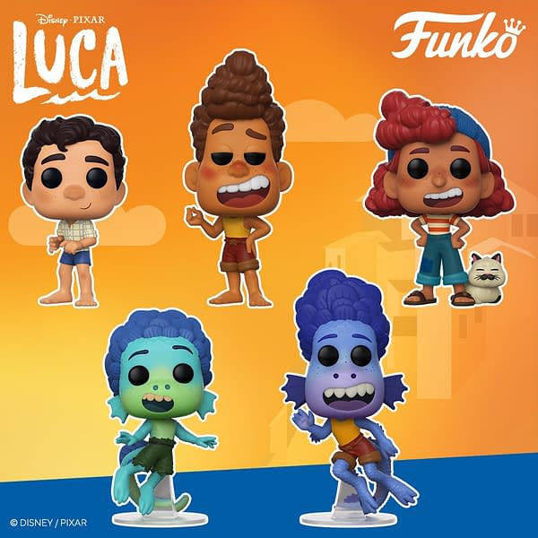 Funko Prepares For A Great Summer With Luca Pop Vinyls