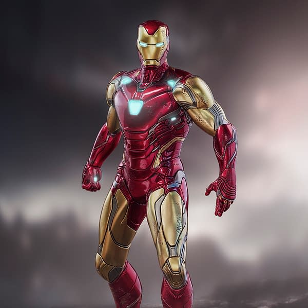 Iron Man Prepares For The Fight of His Life With Iron Studios