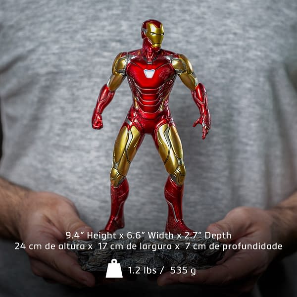 Iron Man Prepares For The Fight of His Life With Iron Studios