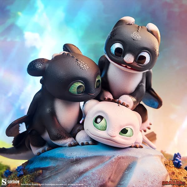 BC Exclusive How To Train Your Dragon Night Lights From Sideshow