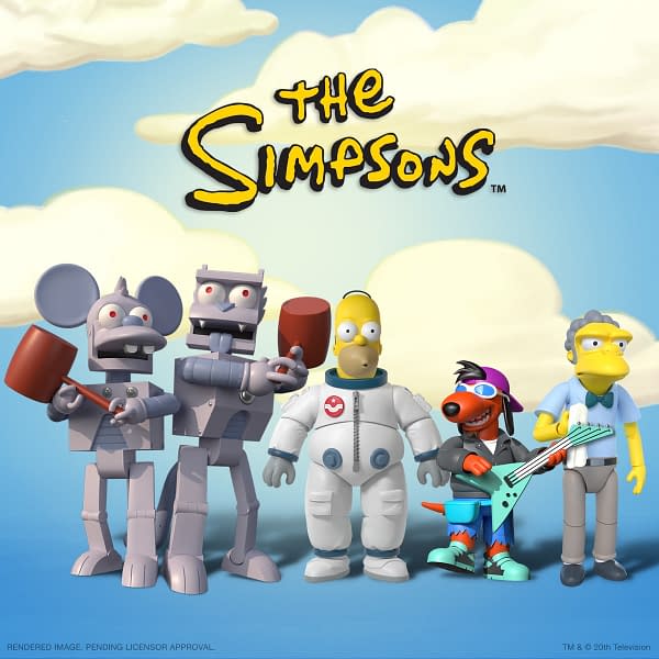 The Simpsons Ultimates Figures Up For Preorder At Super7