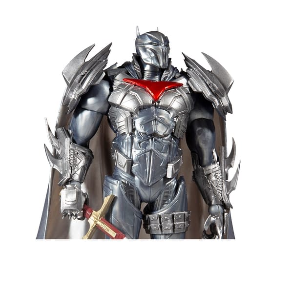 DC Comics Azrael Gets A New Silver Batsuit with McFarlane Toys
