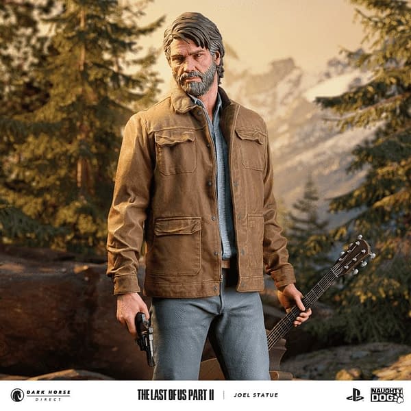 Naughty Dog Studios Reveals The Last of Us Part II Joel Statue
