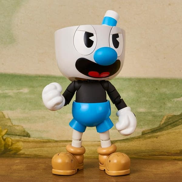 Cuphead and Mugman Receive Action Figures from 1000 Toys
