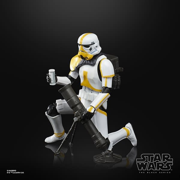 Star Wars Artillery Stormtrooper Arrives with Hasbro's The Black Series