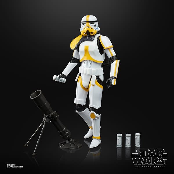 Star Wars Artillery Stormtrooper Arrives with Hasbro's The Black Series