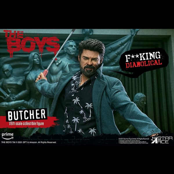 The Boys Billy Butcher Comes to Star Ace Toys with New Bloody Figure