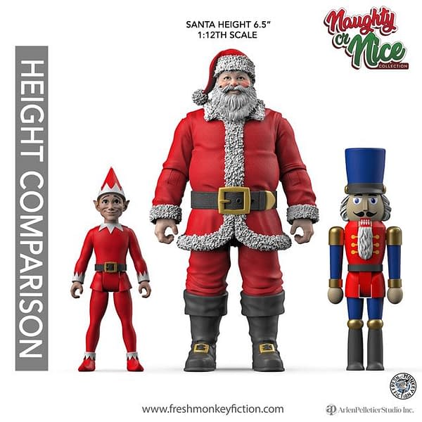 Artist Proof Santa Comes to Fresh Monkey Fiction's Holiday Collection