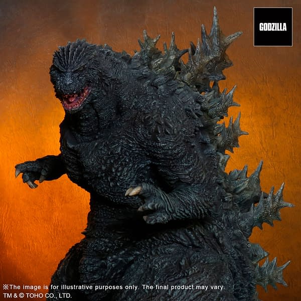 Godzilla the Ride Collectibles Debuts from X-Plus and Sideshow