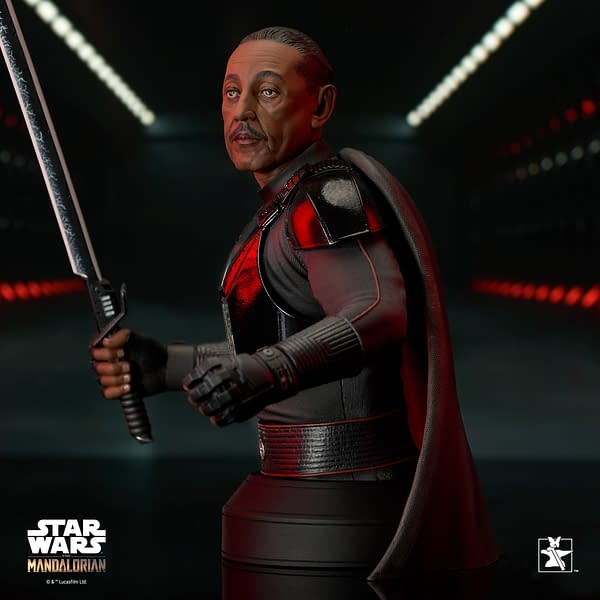 The Mandalorian Moff Gideon New Statue Coming from Gentle Giant