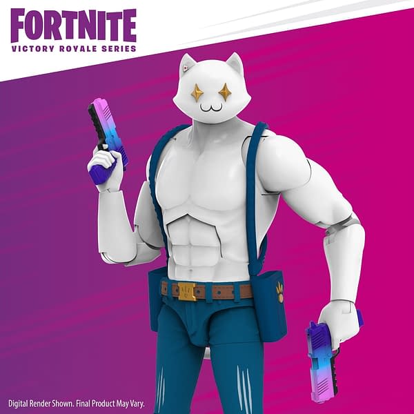 Hasbro Reveals Fortnite Victory Royale Series Meowscles Ghost Variant 