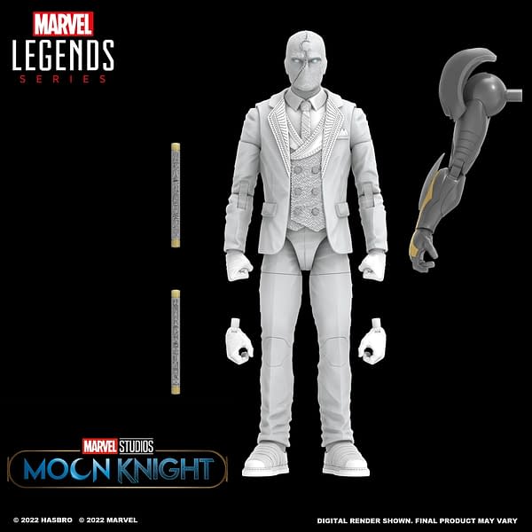 Hasbro Reveals Mr. Knight Moon Knight Marvel Legends Figure