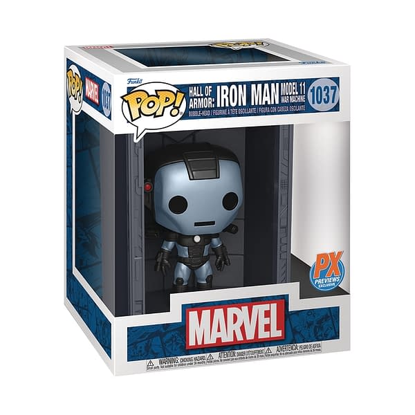 Funko Finishes Off Their Marvel Comics Iron Man Hall of Armor Pops