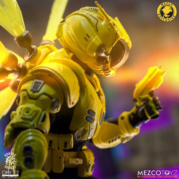 Mezco Toyz Unveils Rumble Society Krig: Murder Hornets One:12 Figure 