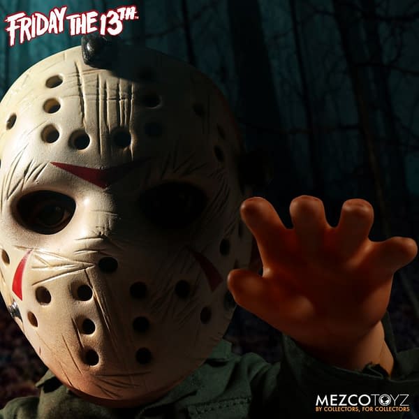 Mezco Toyz Debuts Mega Jason Friday The 13th Figure with Sound 