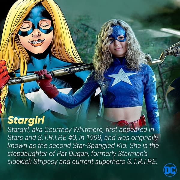 Stargirl S03 Character Key Art Profiles Journey From Comics To Screen