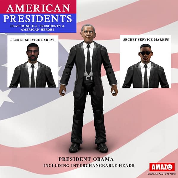 American Presidents Action Figures kickstarter