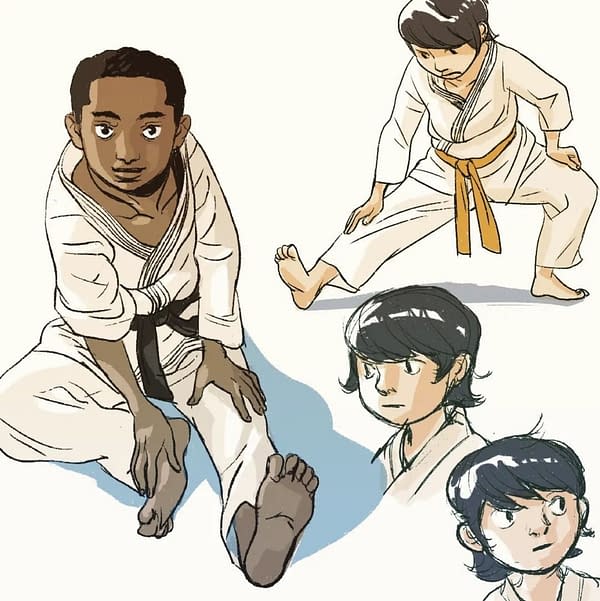 Fumio Obata sells Taki's Belt graphic novel to HarperAlley