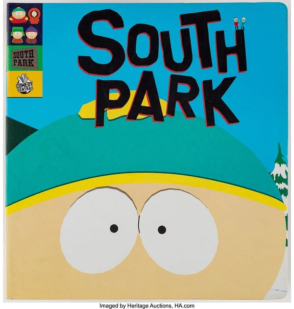 South Park Style Guide Binder. Credit: Heritage Auctions