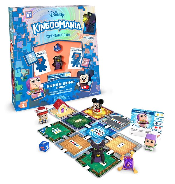 Funko Games unveils expandable board game Disney Kingdomania