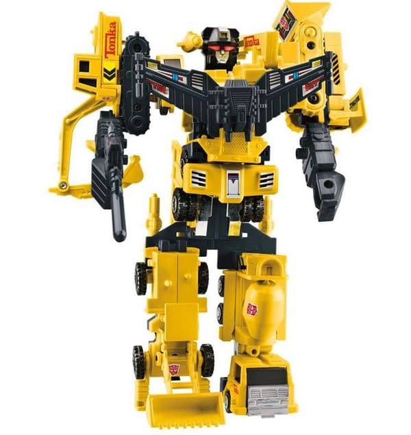 Transformers and Tonka Hasbro Collab Arrives to Form Tonkanator