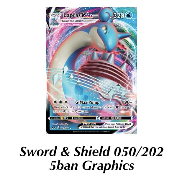 Sword & Shield Lapras. Credit: Pokémon TCG
