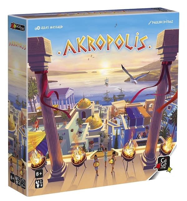 Hachette Boardgames Will Be Releasing Akropolis This July