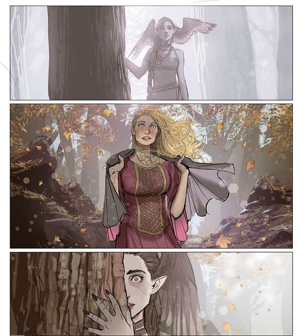 The Queen and the Woodborn preview art. Credit: @stjepansejic on Twitter
