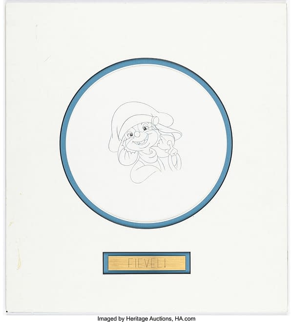 An American Tail Fievel Animation Drawing. Credit: Heritage Auctions