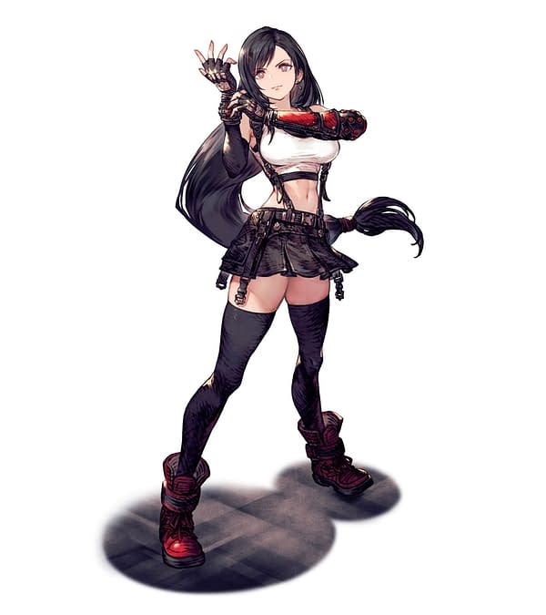 A look at Tifa in War Of The Visions Fantasy Brave Exvius, courtesy of Square Enix.