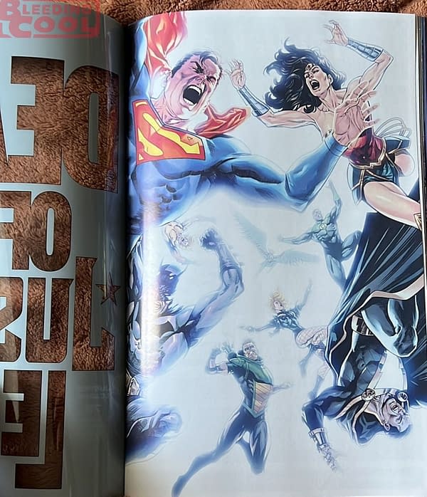The Cover to Justice League #75 is a Surprise Die-Cut