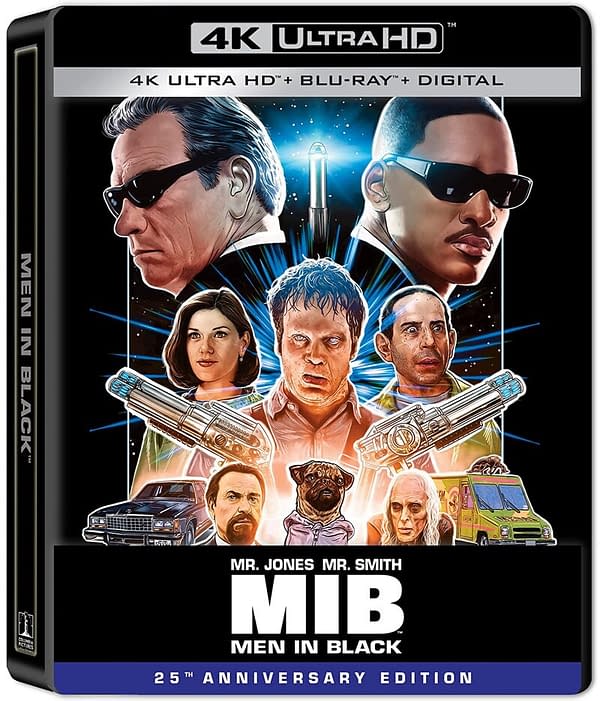 Men In Black 25th Anniversary 4K Blu-ray Releases July 19th