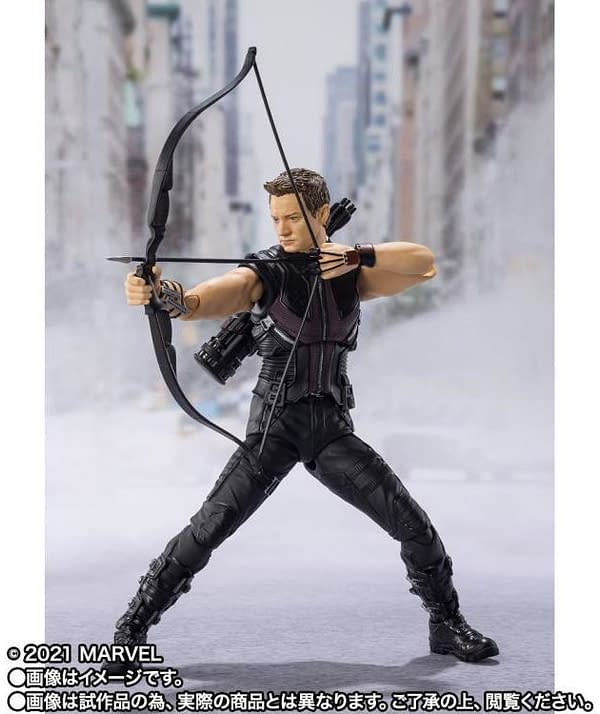 Hawkeye Takes His Shot With New Marvel S.H. Figures Release