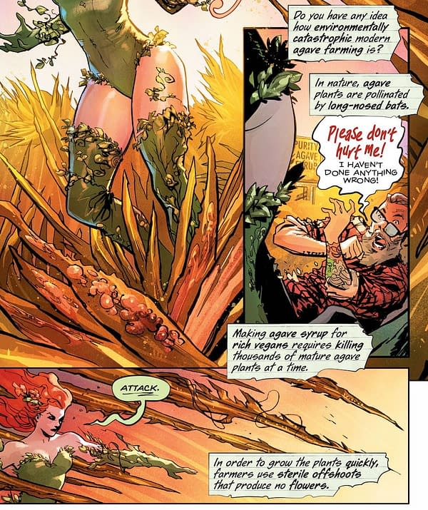 What Poison Ivy Being Carnivore, Not Vegan, Might Mean for DC Comics