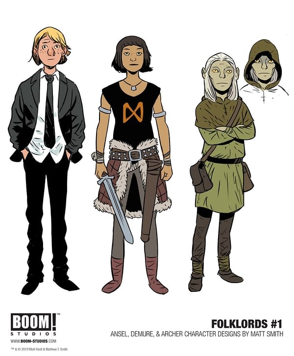 Matts Kindt and Smith Launch Folklords at BOOM! in November