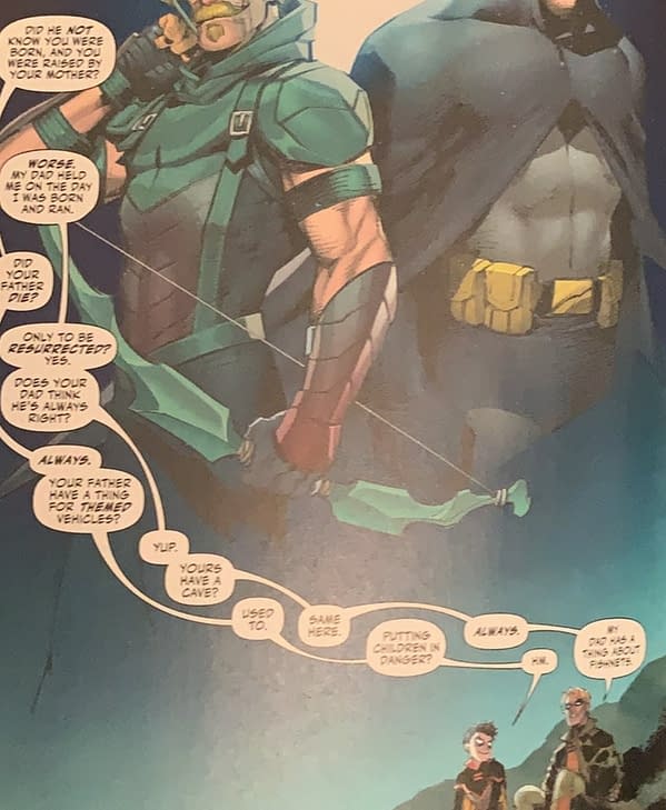 Connor Hawke And Damian Wayne - So Much In Common (Robin #3 Spoilers)