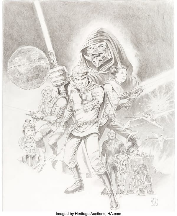 The Star Wars Variant Cover Art At Heritage Auctions Right Now