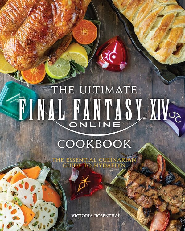 A look at the main cover for The Ultimate Final Fantasy XIV Cookbook, courtesy of Square Enix.