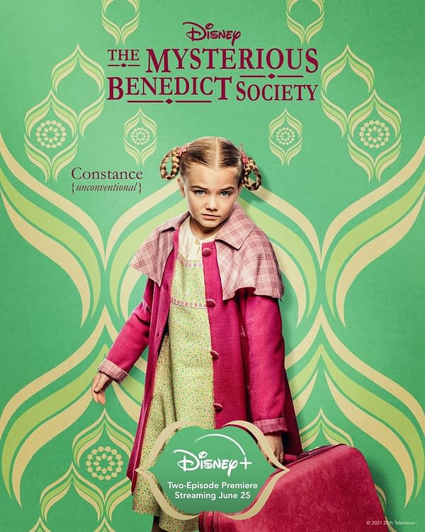 The Mysterious Benedict Society Character Posters; 2-Ep Debut Friday