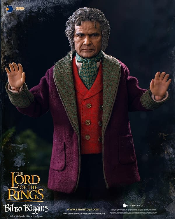 Lord of the Rings Bilbo Baggins Returns with New Asmus Toys Figure