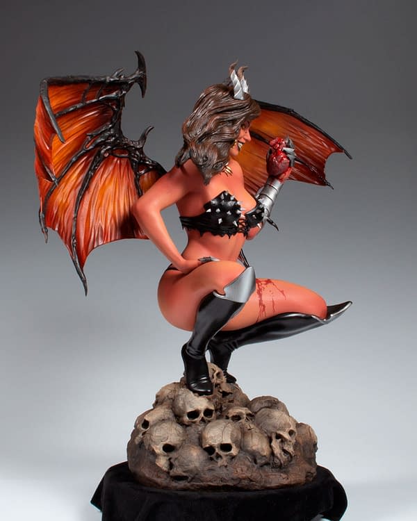 Hellwitch Arrives with Quarantine Studio New Devilish Statue