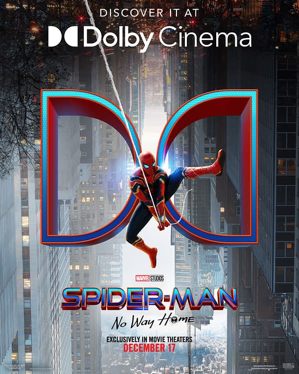 Spider-Man: No Way Home Dolby Cinema Poster Debuts