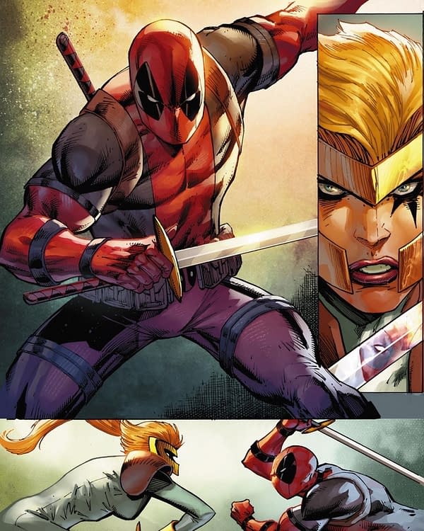 Rob Liefeld previews Long-Lost Deadpool: Badder Blood At San Diego