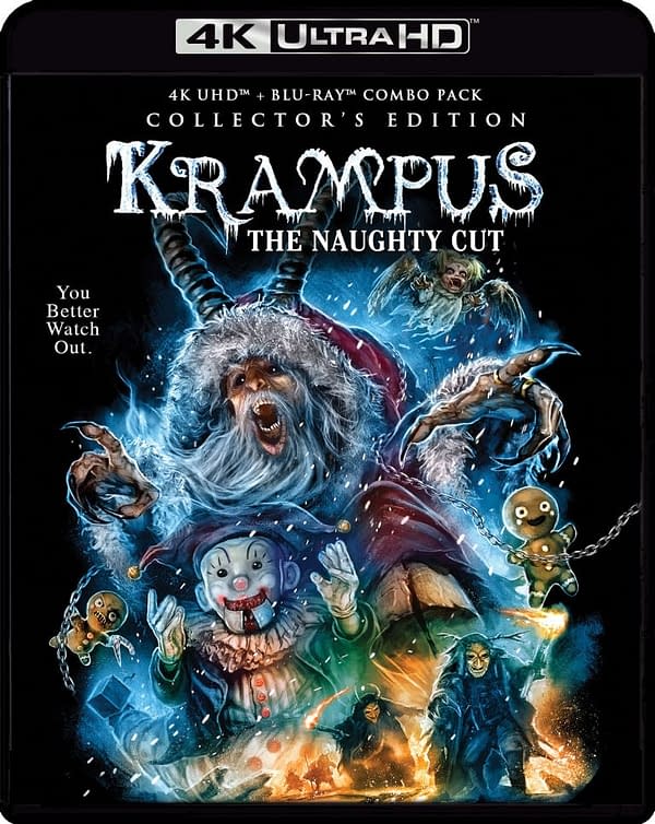 Krampus : The Naughty Cut 4K Release Details Form Scream Factory